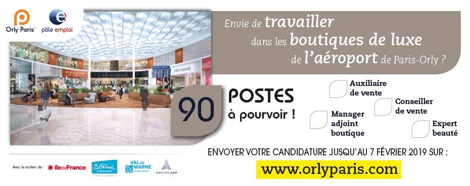 90 Postes A Pourvoir A L Aeroport De Paris Orly Luxe Orly Paris