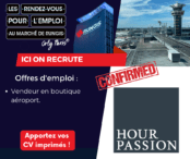 Hour Passion recrute à l'aéroport Orly